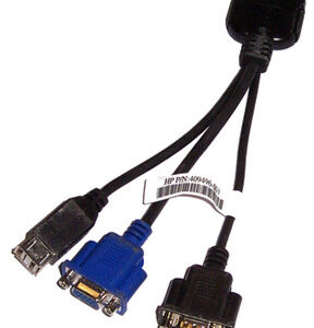 416003-001 - HP Local I/O Diagnostic Adapter Cable (SUV) for HP ProLiant BL Servers