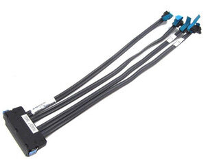 Part No: 454352-001 - HP SCSI/SATA Cable-Four By One 4-Lane Cable