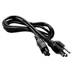 Part No: 490371-001 - HP 6ft (1.8m) 3-Wire Black Ac Power Cord