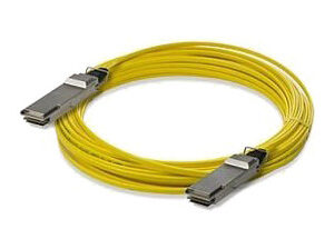 Part No: 498386-B25 - HP 4X DDR/QDR InfiniBand Optical Cable Fiber Optic 32.81 ft QSFP