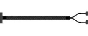 Intel Oculink Cable Kit AXXCBL700HDCV SFF-8643 2 x OCuLink SFF-8611 Black cable interface/gender adap