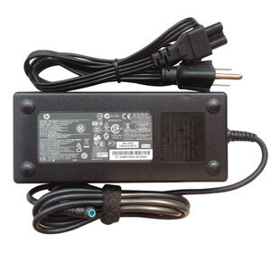 Part No: 608426-001 - HP 120Watt 18.5V 6.5A PFC AC Smart Power Adapter