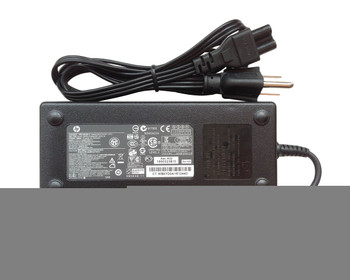 Part No: 609941-001 - HP 120-Watts 18.5V 6.5A 110-240V Smart AC Adapter