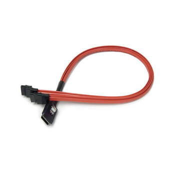 Broadcom LSI CBL-SFF8087OCF-06M 0.6m Mini-SAS (SFF-8087) to 4x SATA Multi-lane Internal Cable