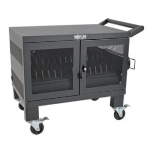Tripp Lite CSHANDLEKIT2 Portable device management cart Black portable device management cart & cabin