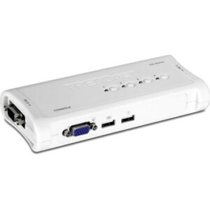 TRENDnet 4-port USB KVM Switch kit - TK-407K