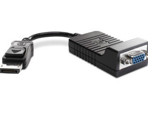 HP DisplayPort / VGA DisplayPort VGA Black cable interface/gender adapter