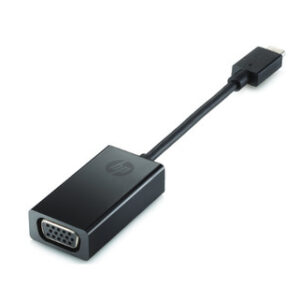 HP USB-C to VGA Adapter USB-C VGA Black cable interface/gender adapter
