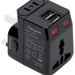 Targus APK032US Universal Universal Black power plug adapter