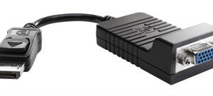 AS615AT - HP 8-inch 20-Pin DisplayPort (Male) to 15-Pin HD D-Sub (Female) Adapter
