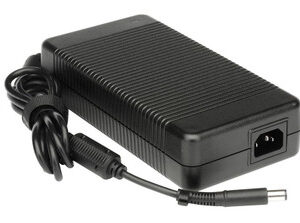 Part No: AT895AA - HP 230-Watts 19.5V Smart AC Adapter for Thin Client PC Workstation Notebook Tablet PC and Port Replicator