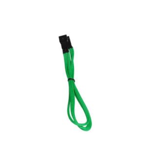 BitFenix Alchemy Multisleeved 30cm 3Pin Fan Male to 3Pin Fan Female Extension Cable (Green)
