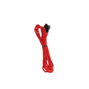 Bitfenix Alchemy Multisleeved 60cm 3Pin Fan Male to 3Pin Fan Female Extension Cable (Red)