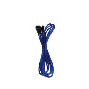 BitFenix Alchemy Multisleeved 90cm 3Pin Fan Male to 3Pin Fan Female Extension Cable (Blue)