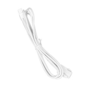 BitFenix Alchemy Multisleeved 45cm 4Pin ATX Male to 4Pin ATX Female CPU Extension Cable (White Sleeve/ White Connector)