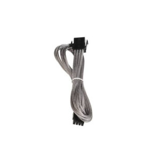 Bitfenix Alchemy Multisleeved 45cm 8Pin PCI-E Male to 8Pin PCI-E Female Power Extension Cable (Silver)