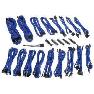 BitFenix ALCHEMY 2.0 PSU CABLE KIT for EVGA SuperNOVA T2/P2/G2 Power Supply, EVG-SERIES - Blue (BFX-ALC-EVGBB-RP)