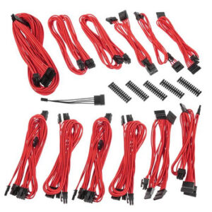 BitFenix ALCHEMY 2.0 PSU CABLE KIT for EVGA SuperNOVA  T2/P2/G2  Power Supply, EVG-SERIES - Red (BFX-ALC-EVGRR-RP)