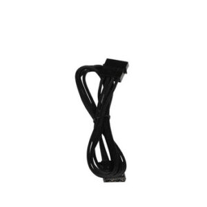 BitFenix Alchemy Multisleeved 45cm 4Pin Molex Male to 4Pin Molex Female Extension Cable (Black)