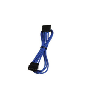 BitFenix Alchemy Multisleeved 45cm 4Pin Molex Male to SATA Power Adapter Cable (Blue)