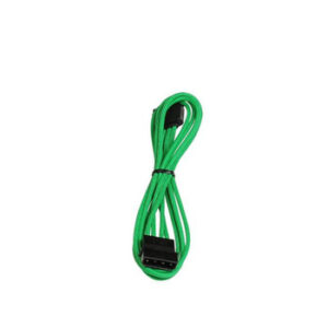 BitFenix Alchemy Multisleeved 45cm 4Pin Molex Male to SATA Power Adapter Cable (Green)