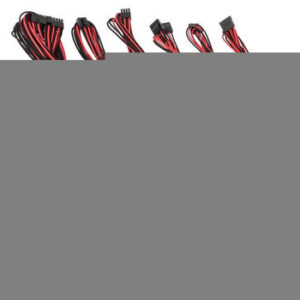 BitFenix ALCHEMY 2.0 PSU CABLE KITfor Seasonic KM3 and XM2 Power Supply , SSC-SERIES - Black/Red (BFX-ALC-SSCKR-RP)