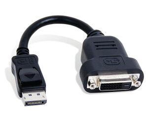 F7W96AA - HP Display Port To Dvi Sl Adapter Displayport/dvi For Video Device Notebook Projector