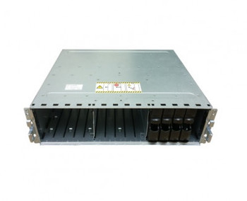 Part No: W843N - Dell EMC KTN-STL4 15-Bay FC 4GB Fibre Channel Enclosure with No Drives
